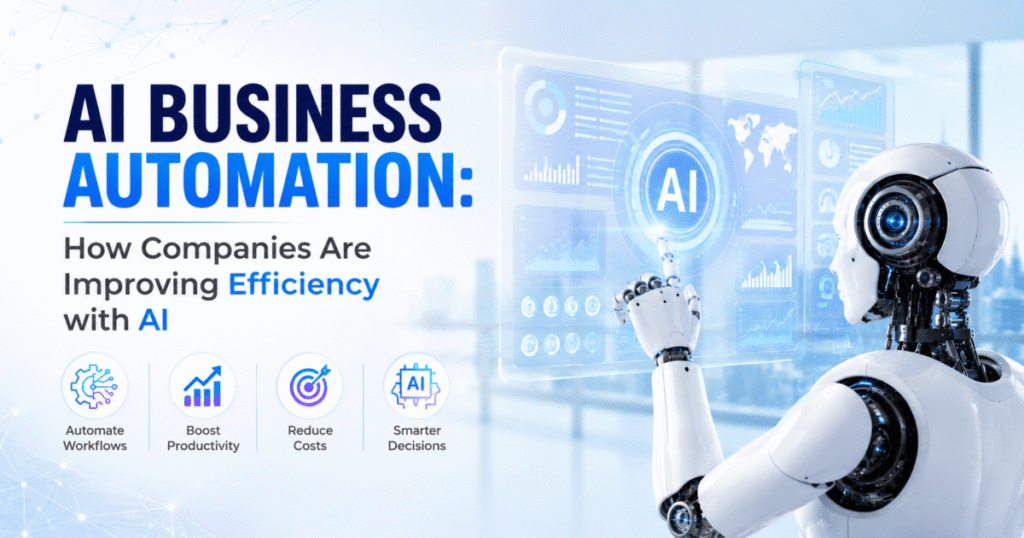 AI Business Automation: How Companies Are Improving Efficiency with AI