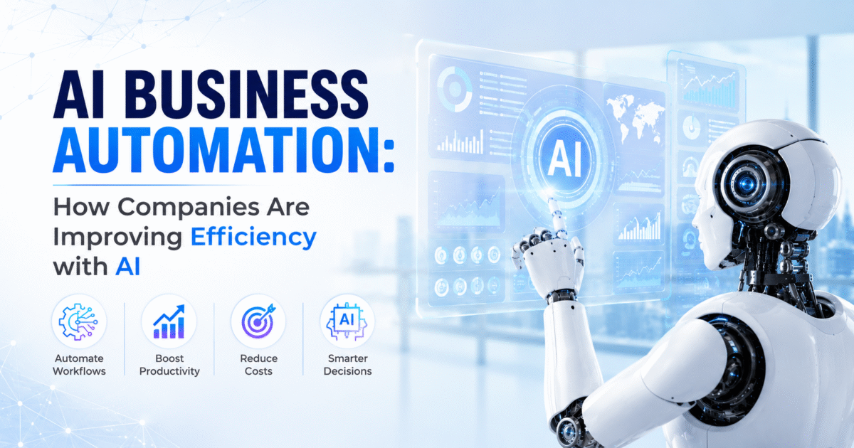 AI Business Automation: How Companies Are Improving Efficiency with AI